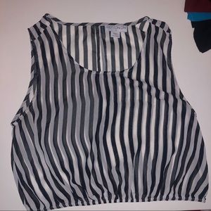 Cotton On - Stripped Crop Top [See Description]